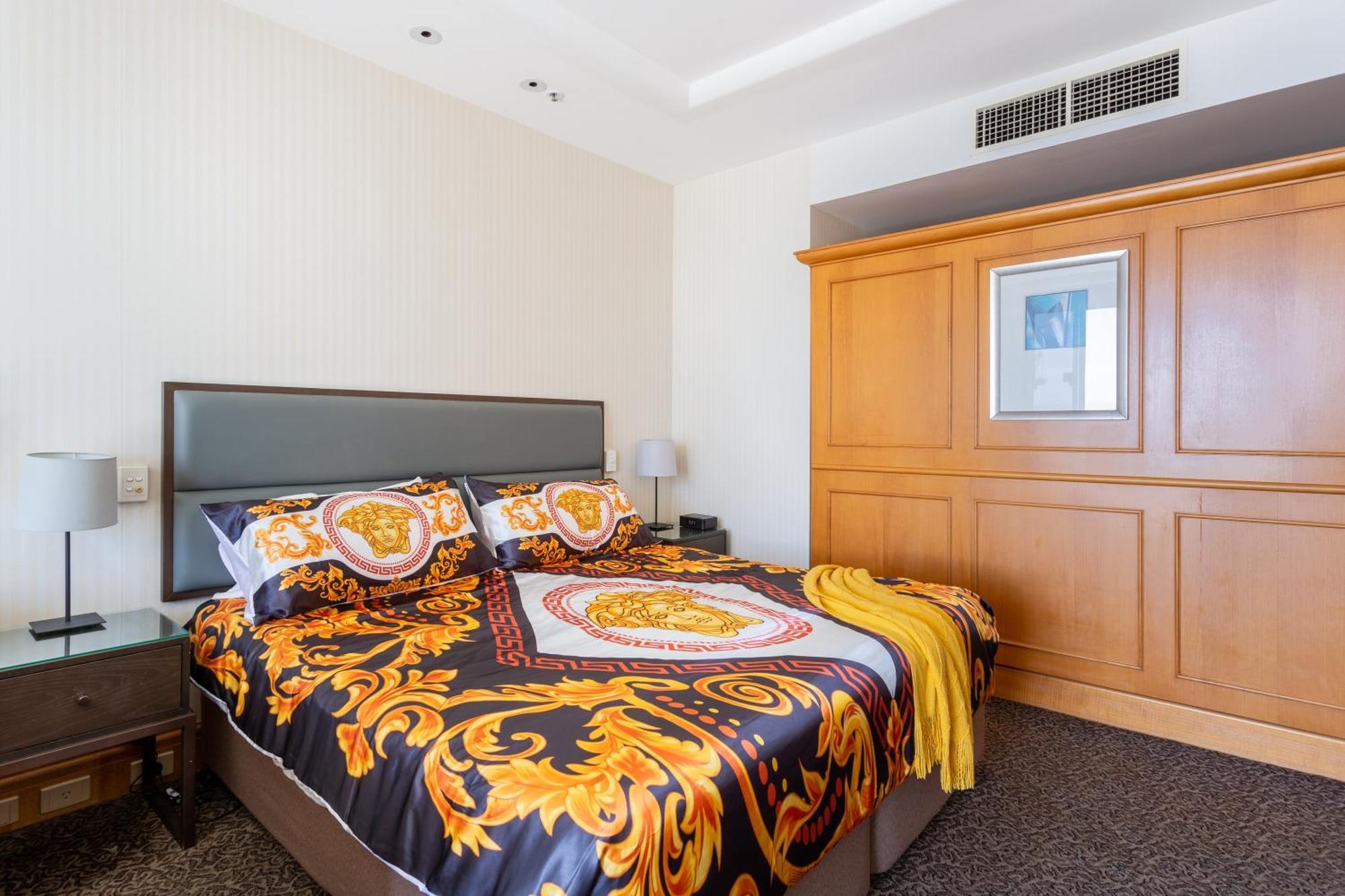 Luxury Privately Owned Ocean View Studio Apartments At O4Ks Gold Tower Guldkusten Rum bild