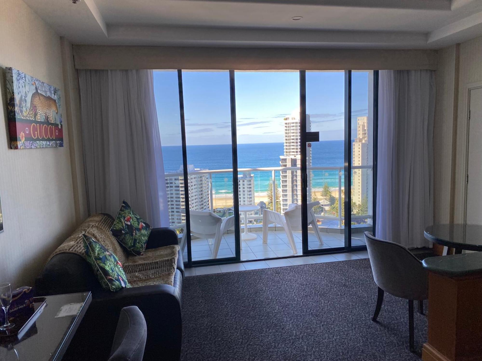 Luxury Privately Owned Ocean View Studio Apartments At O4Ks Gold Tower Guldkusten Exteriör bild
